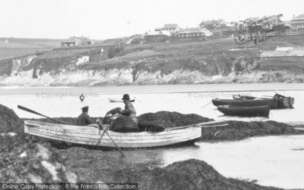 Photo of Bigbury On Sea, Lobster Fishermen c.1935