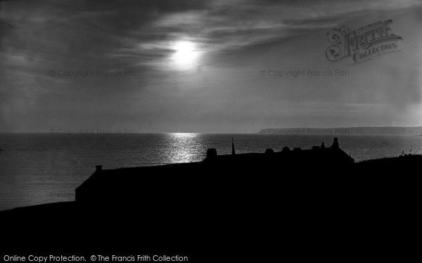 Photo of Bigbury On Sea, Sunset c.1935