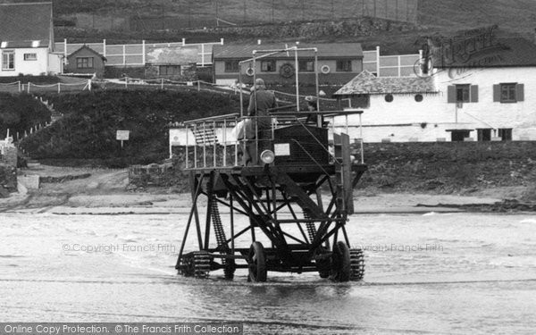 Photo of Bigbury On Sea, The Burgh Island Hotel Tractor 1931