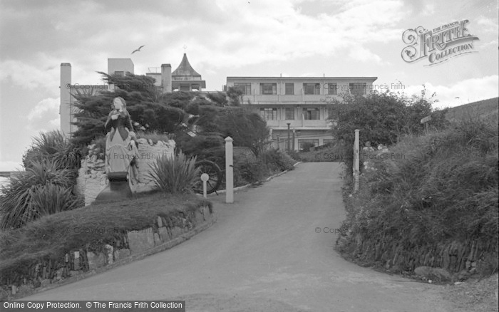 Photo of Bigbury On Sea, The Hotel, Burgh Island 1952