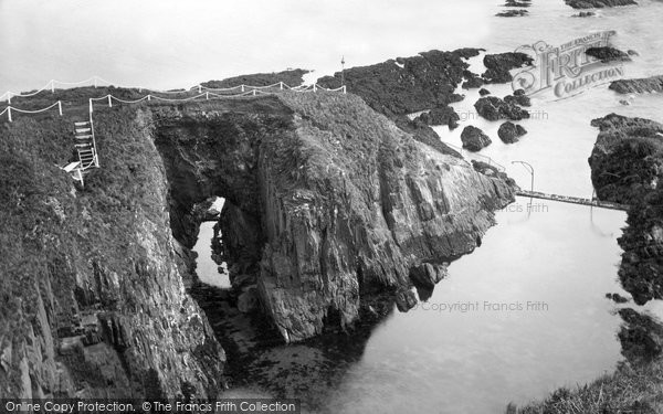 Photo of Bigbury On Sea, The Rock Arch, Burgh Island c.1933