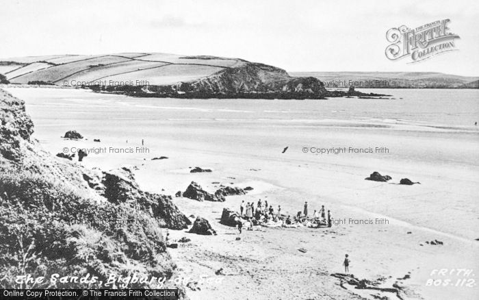 Photo of Bigbury On Sea, The Sands c.1952