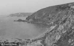 View From Challaborough Head c.1935, Bigbury-on-Sea