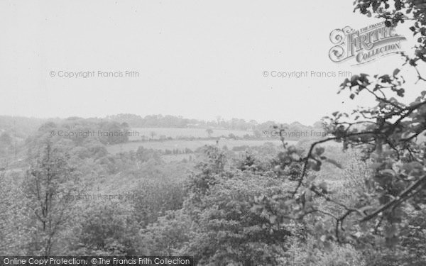 Photo of Biggin Hill, A Glimpse Across The Trees c.1960