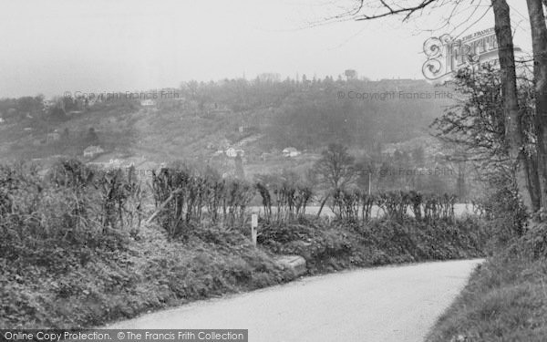 Photo of Biggin Hill, Across The Valley c.1950