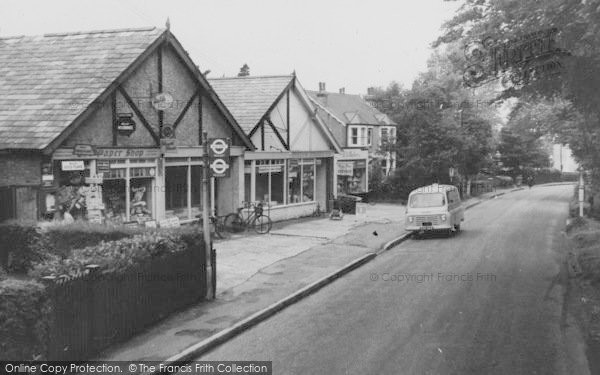 Photo Of Biggin Hill Shops On Main Road C 1960 Photo Of Biggin Hill Shops On Main Road C 1960