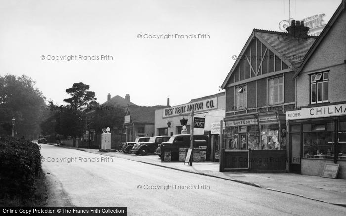 Photo of Biggin Hill, The Main Road c.1955