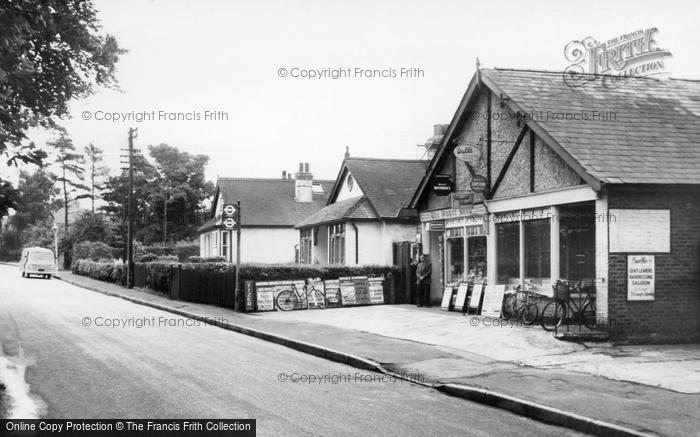 Photo of Biggin Hill, The Paper Shop, Main Road c.1960