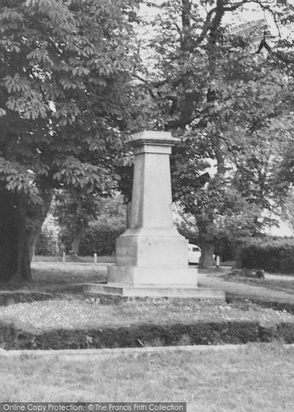 Photo of Biggin Hill, The War Memorial c.1960