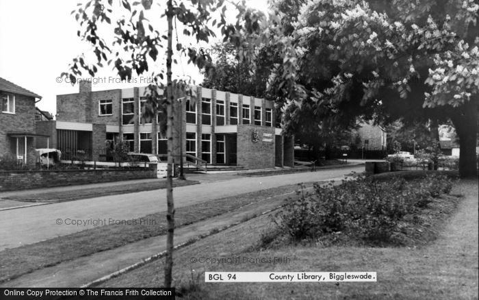 Photo of Biggleswade, County Library c.1965
