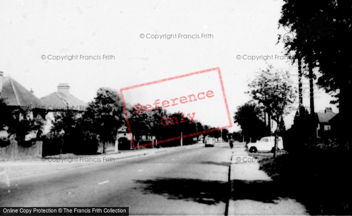 Photo of Biggleswade, London Road c.1955