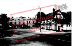 Old Red Lion And Council Offices c.1960, Biggleswade