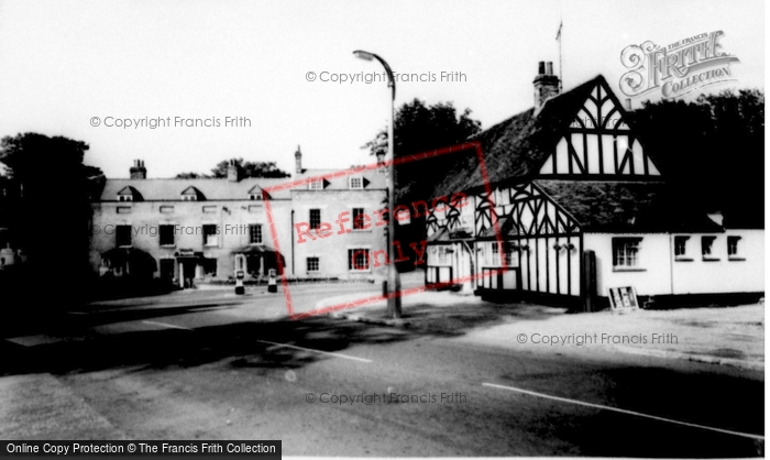 Photo of Biggleswade, Old Red Lion And Council Offices c.1965