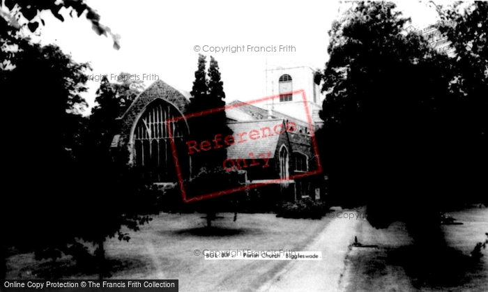 Photo of Biggleswade, Parish Church c.1965