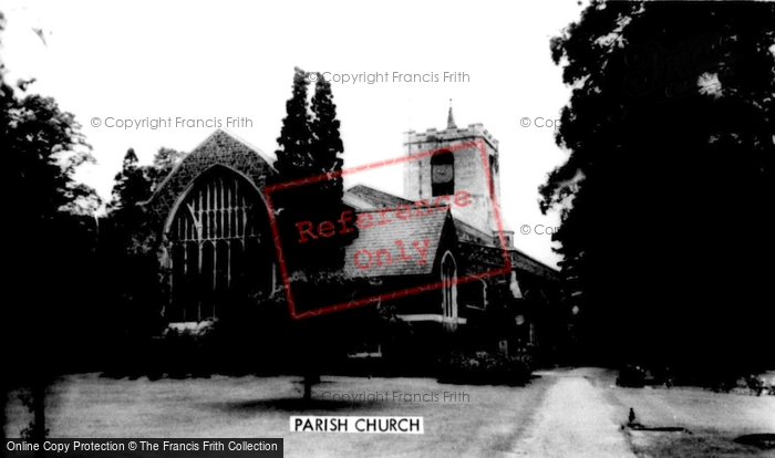 Photo of Biggleswade, Parish Church c.1965