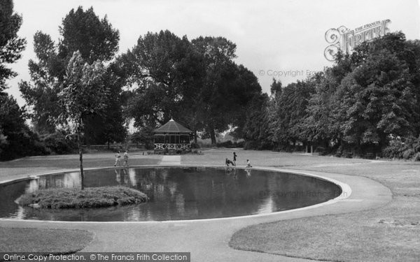 Photo of Biggleswade, Recreation Ground c.1955