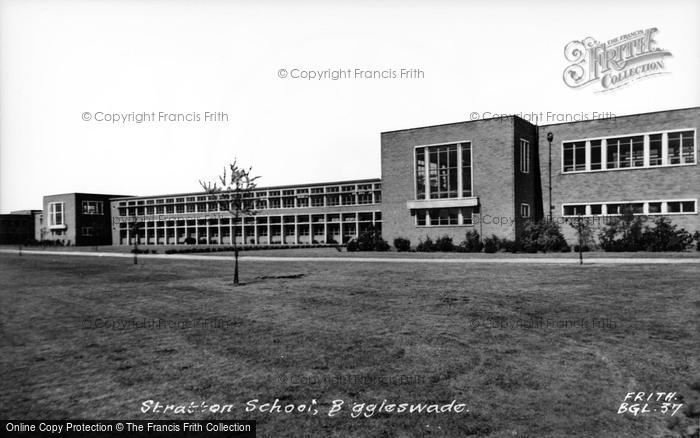 Photo of Biggleswade, Stratton School c.1955