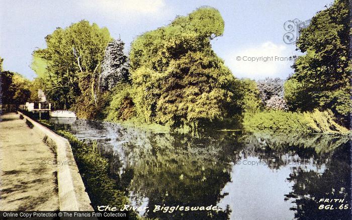 Photo of Biggleswade, The River c.1960