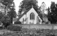 All Saints Church c.1955, Bighton