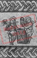 Roman Villa, A Sector Armed With Helmet And Shield c.1965, Bignor