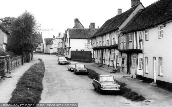 Photo of Bildeston, Chapel Street c.1965