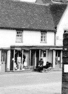 Grocer's And Draper's Shop c.1960, Bildeston