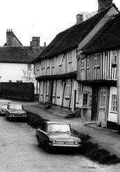 Old Weaving Houses, Chapel Street c.1965, Bildeston