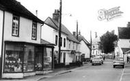 The Village, Clock And Electrical Shop c.1965, Bildeston