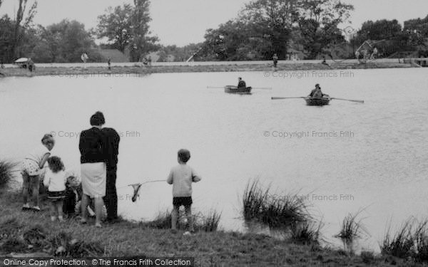 Photo of Billericay, A Family By The Lake c.1965