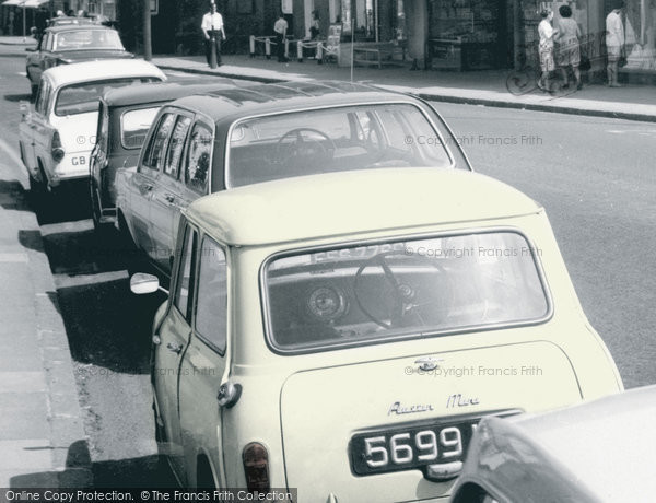 Billericay, Cars In The High Street c.1965
