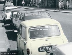 Cars In The High Street c.1965, Billericay