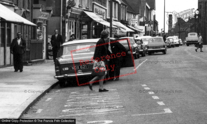 Photo of Billericay, Crossing High Street c.1965