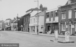 High Street Businesses c.1965, Billericay