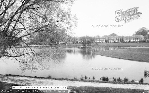 Photo of Billericay, The Lake And Park c.1960