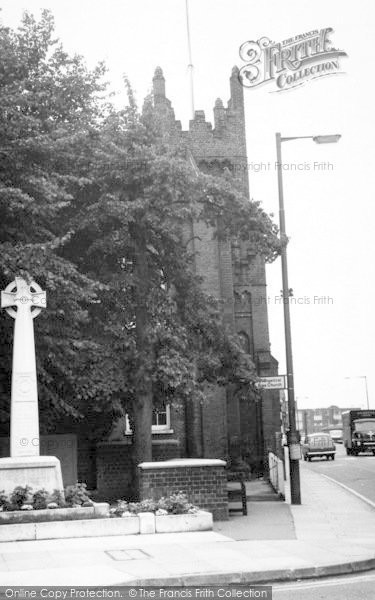 Photo of Billericay, The Memorial And Church c.1965