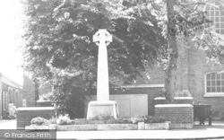 War Memorial c.1960, Billericay