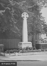 War Memorial c.1965, Billericay