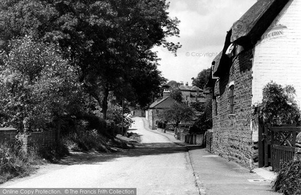 Photo of Billesdon, Back Street c.1955