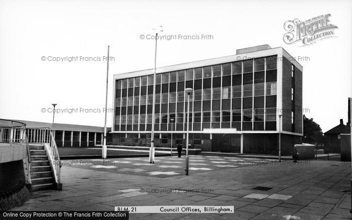 Photo of Billingham, Council Offices c.1965