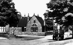 Green, School And Village Cross c.1950, Billingham