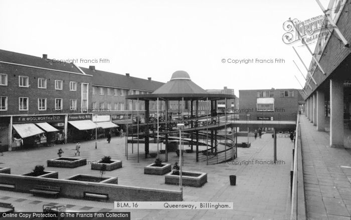 Photo of Billingham, Queensway c.1965