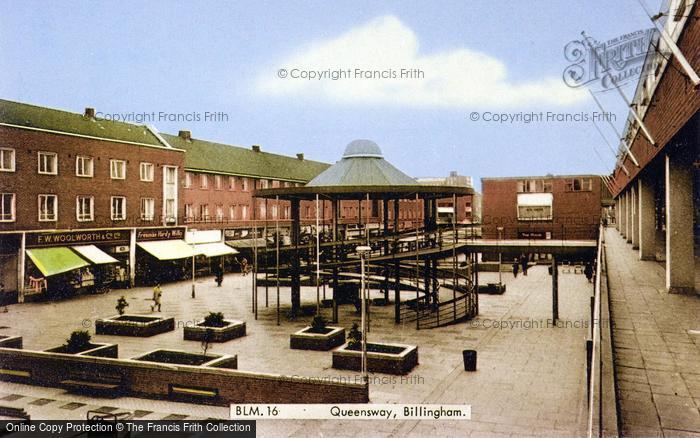 Photo of Billingham, Queensway c.1965
