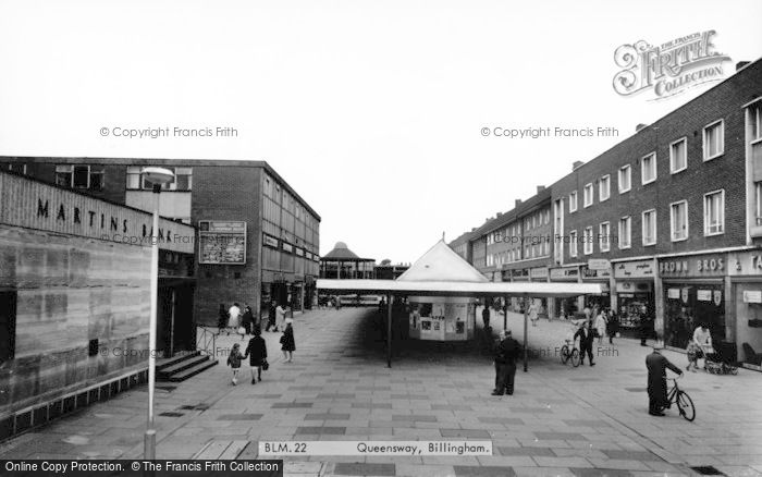 Photo of Billingham, Queensway c.1965