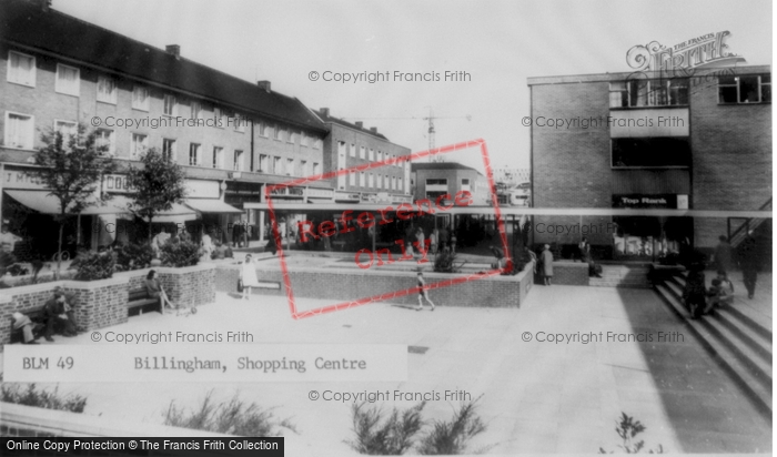 Photo of Billingham, Shopping Centre c.1965