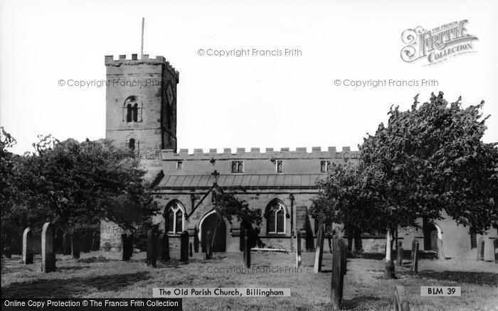 Photo of Billingham, St Cuthbert's Church c.1965
