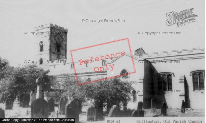 Photo of Billingham, St Cuthbert's Church c.1965
