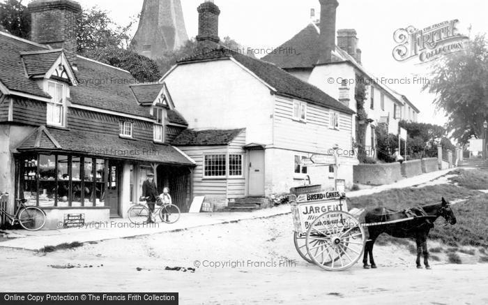 Photo of Billingshurst, A Horse And Cart, Church Causeway 1912