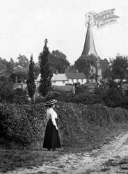 Lady In Mill Lane 1912, Billingshurst