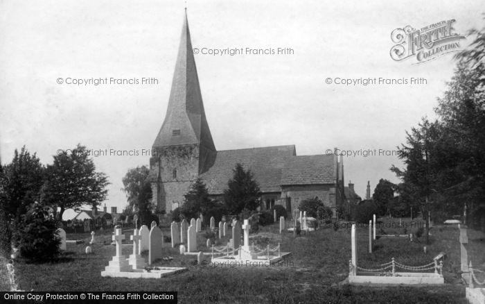 Photo of Billingshurst, St Mary's Church 1896