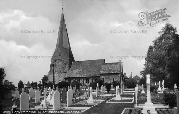 Photo of Billingshurst, St Mary's Church 1915